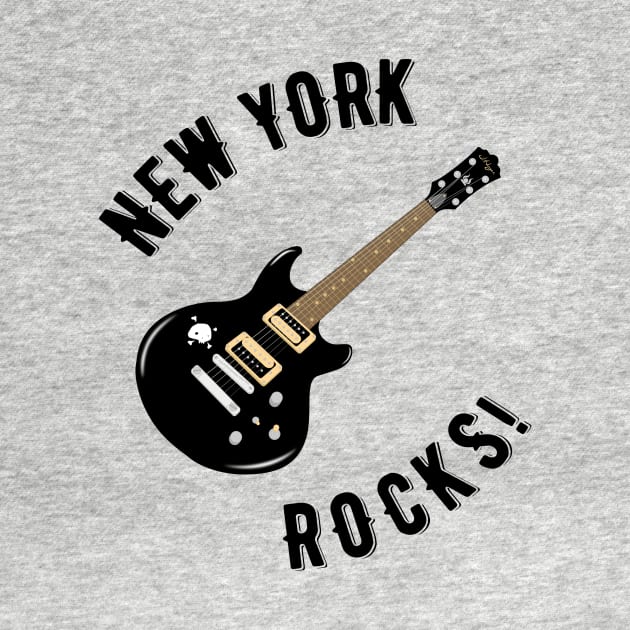 New York Rocks! by MessageOnApparel